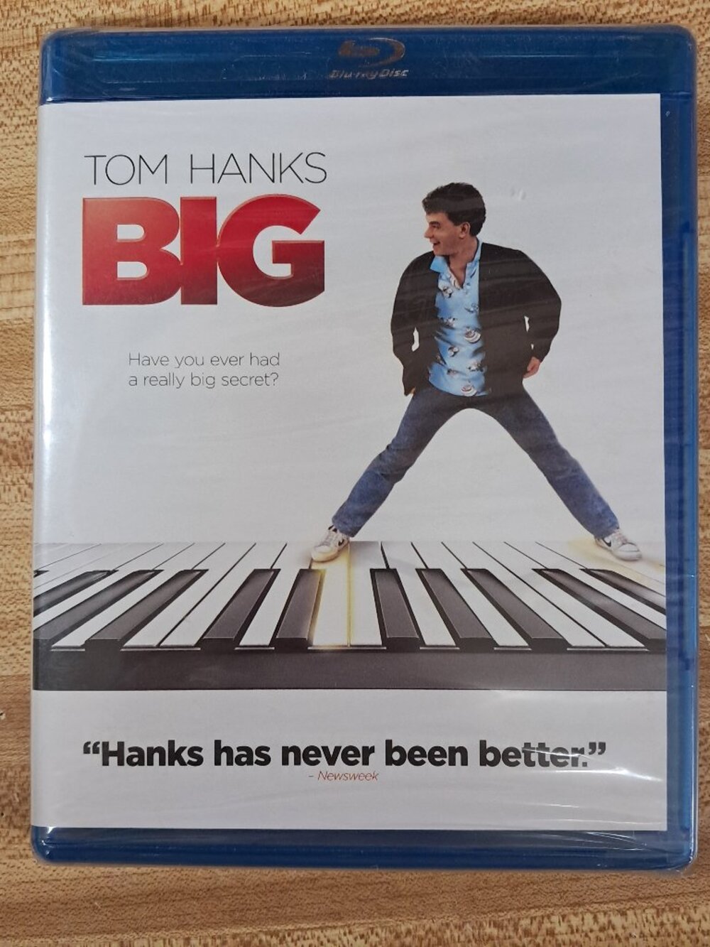 BIG 1988 Blu-Ray Factory Sealed Tom Hanks Penny Marshall Cult Fantasy Comedy